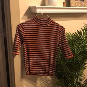 Striped Madewell Mockneck
